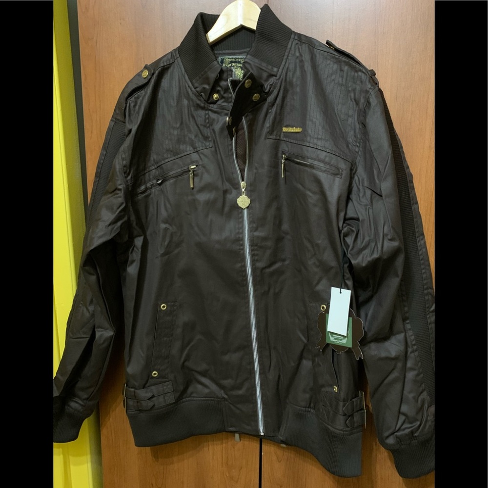 Live mechanics jacket 2xl nwt brown